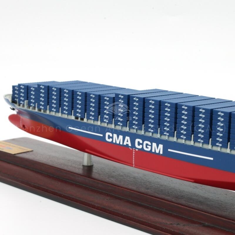 45cm 海上コンテナ船 CMA CGM 完成品 模型 船舶鑑賞用 45cm 海上コンテナ船 CMA CGM 完成品 模型の通販 by K's｜ラクマ